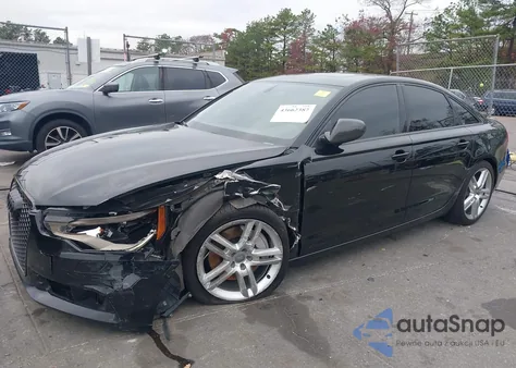 2014 Audi A6 3.0T Premium Plus from USA, damaged, VIN WAUFGAFC9EN082170